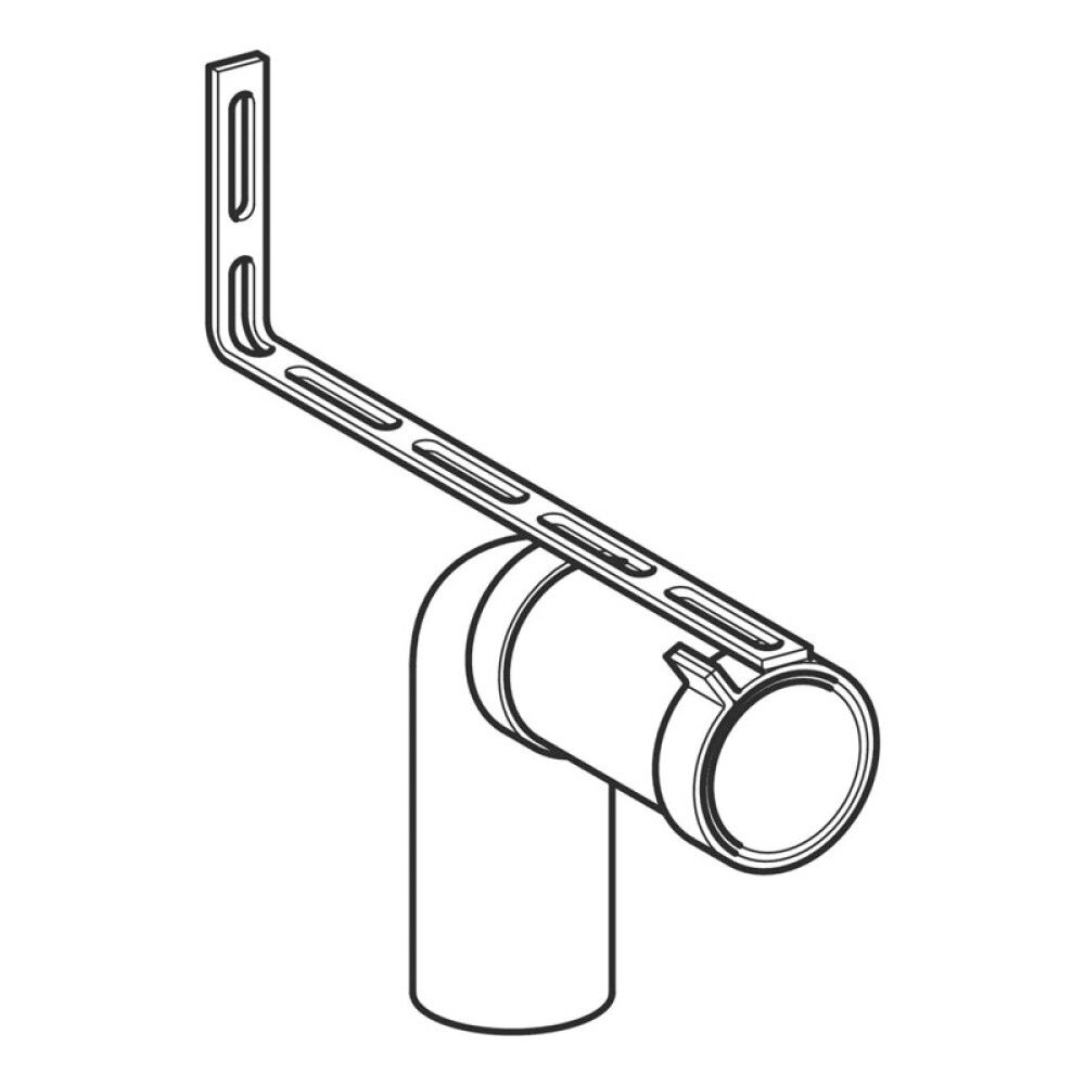Geberit liitoskäyrä 90° jatkolla