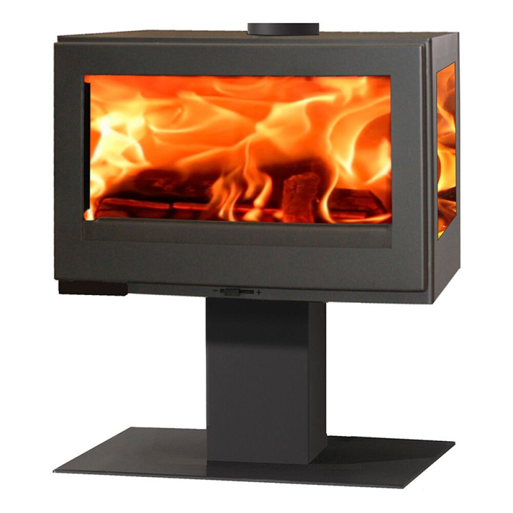 Kevyttakka Panadero Harmonie 3V musta 89 x 80 cm