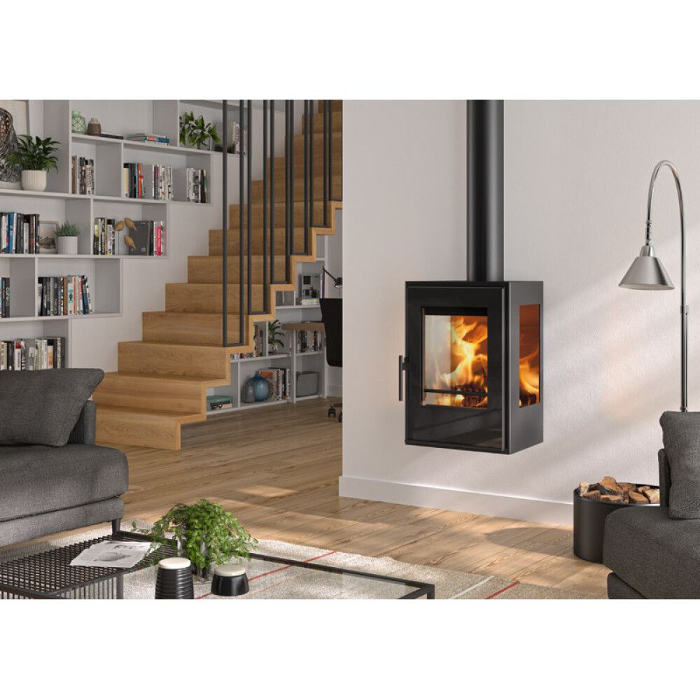 Kevyttakka Panadero Inca musta 75 x 47 cm