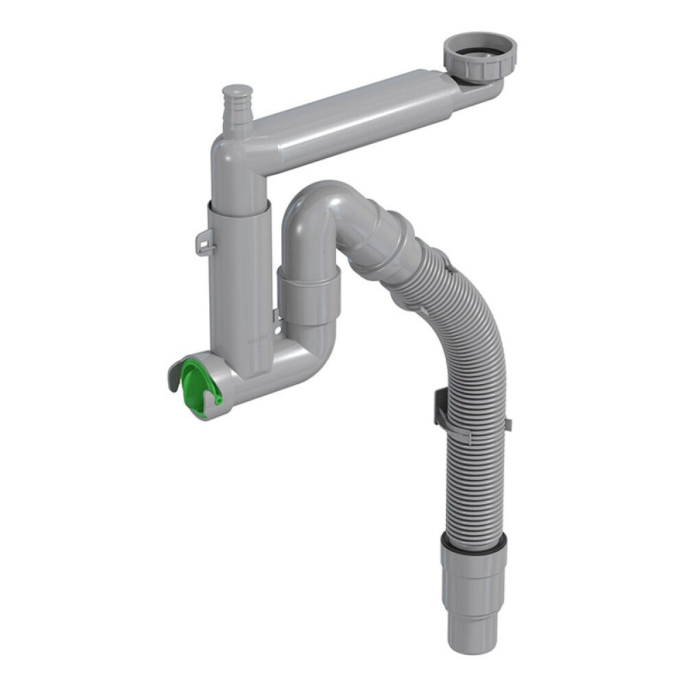 Keittiövesilukko Prevex Smartloc 1-altainen Mutterikiinnitys