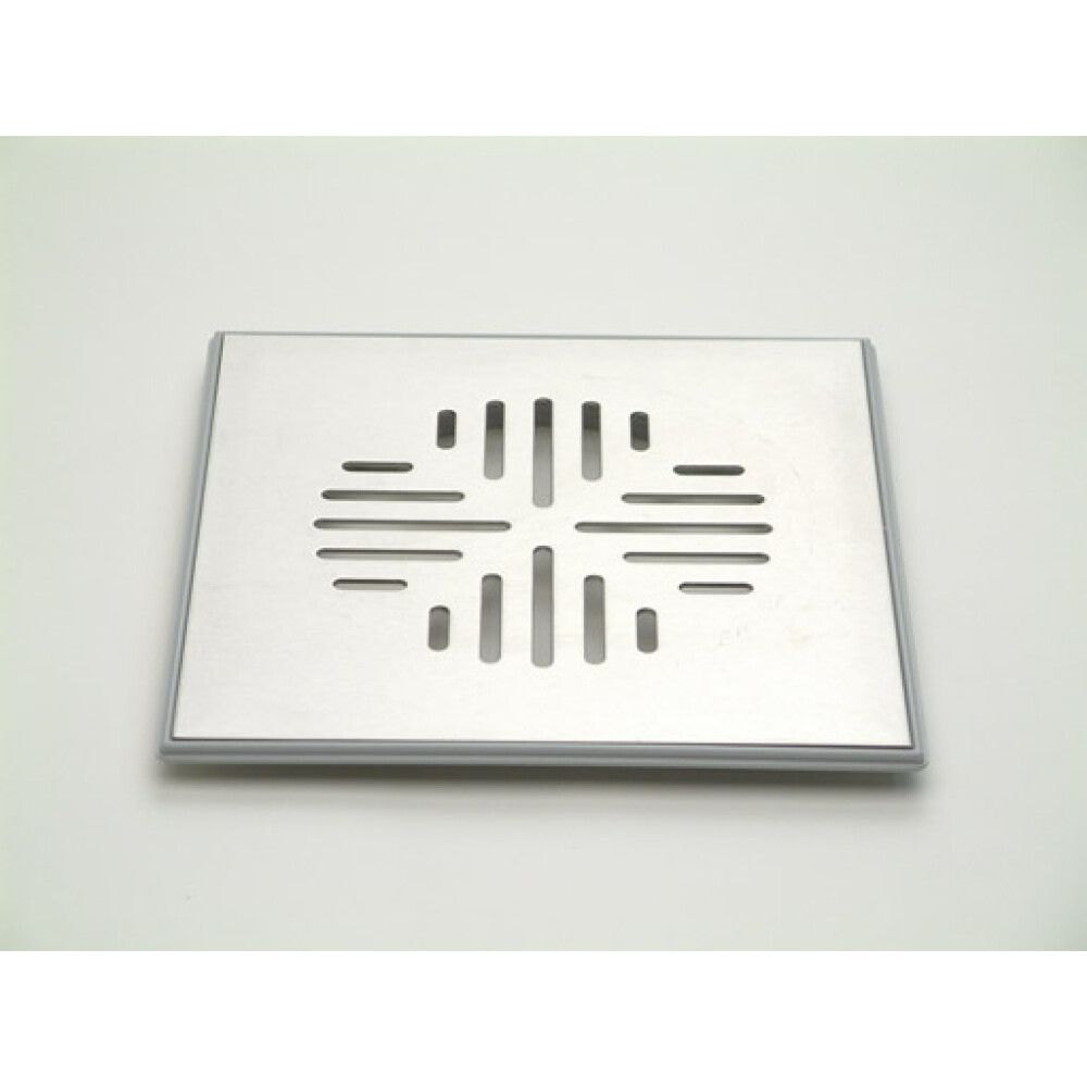 Lattiokaivon neliökansi Vieser 200 x 200 mm RST