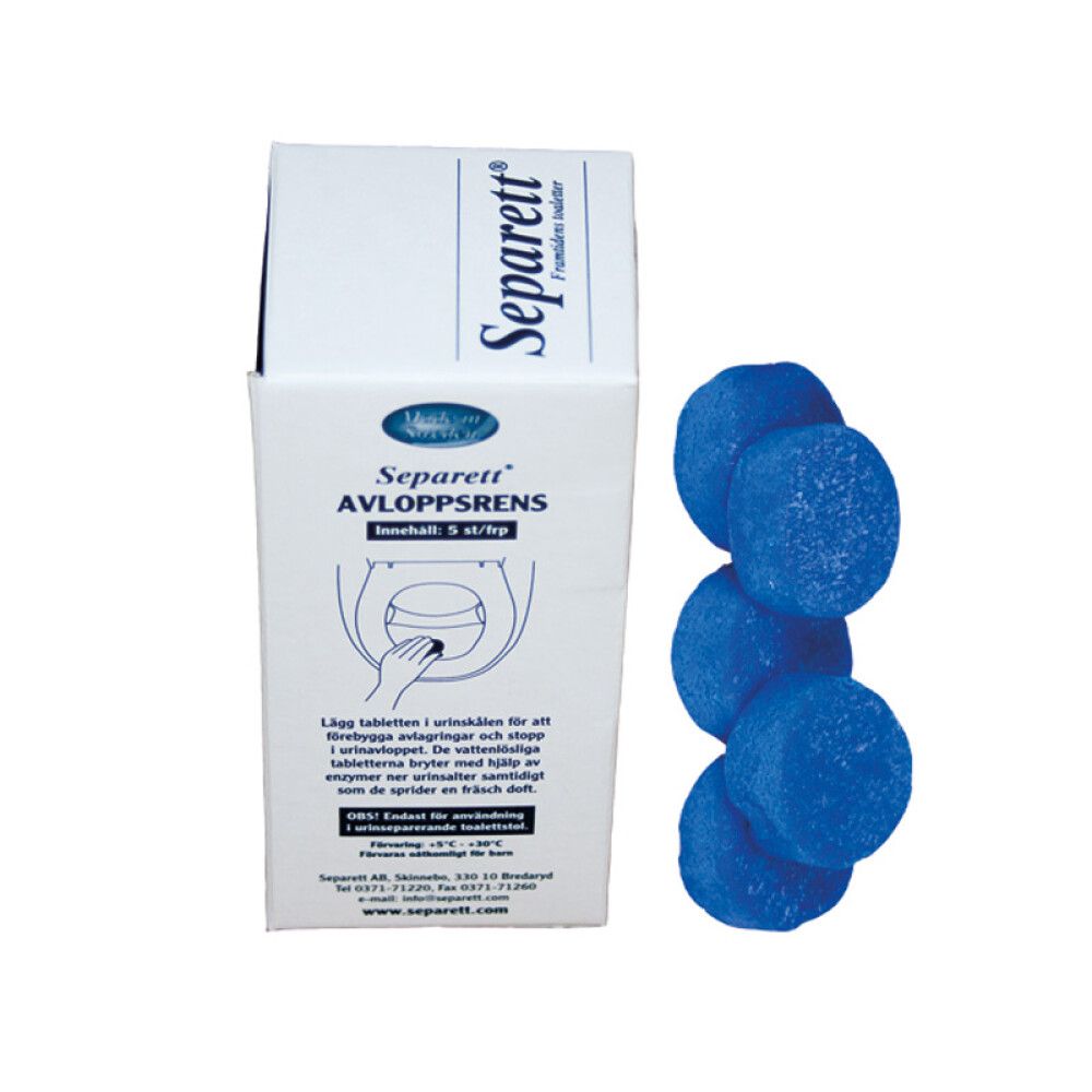 Biotabletti Virtsanpoistoputkeen Separett