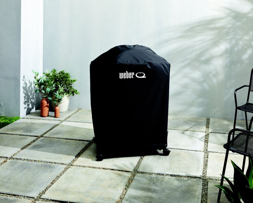 Suojapeite Weber Q1000N Q2000N kaasugrilliin jalustalla