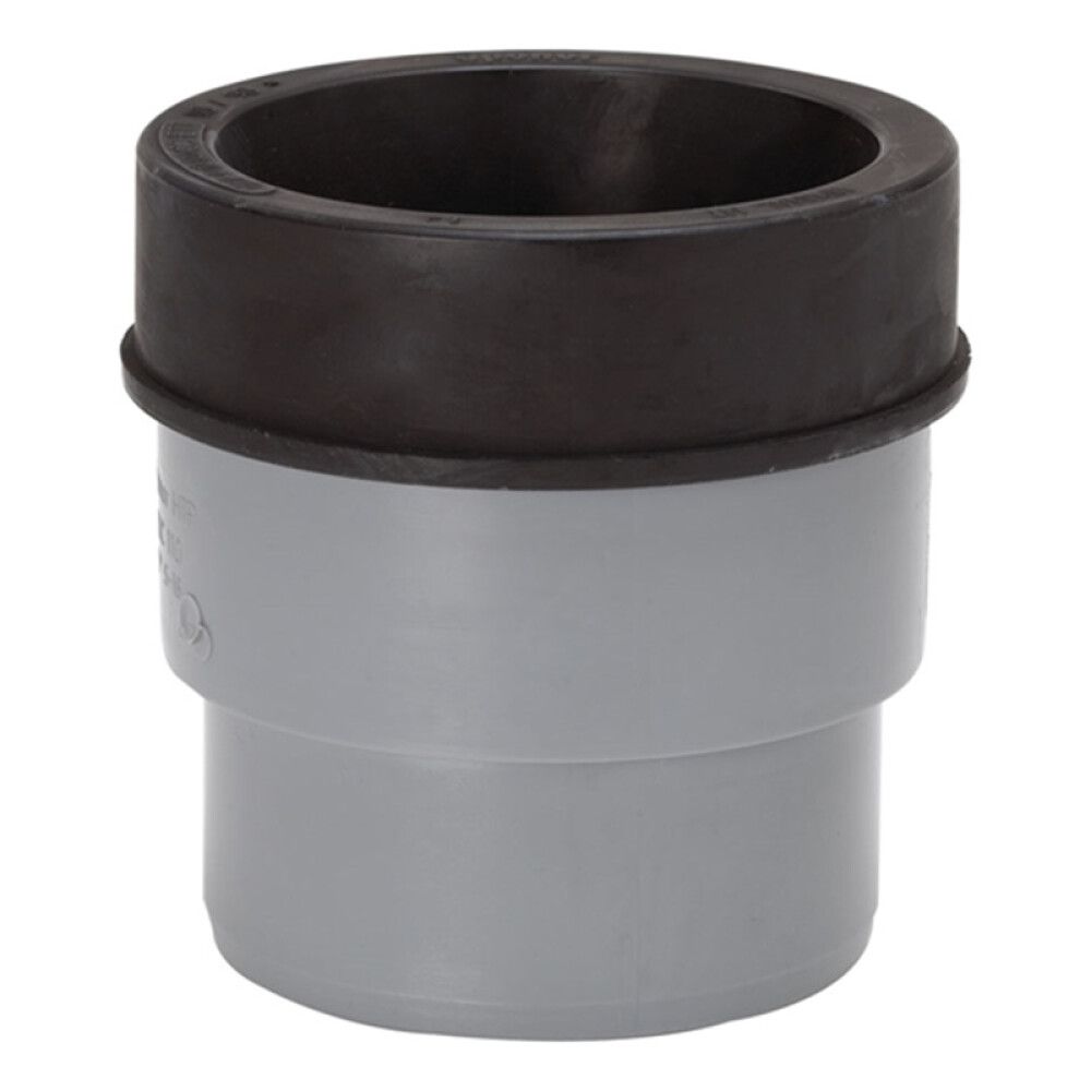 HT Wc-yhdysputki 110 mm Lyhyt Harmaa