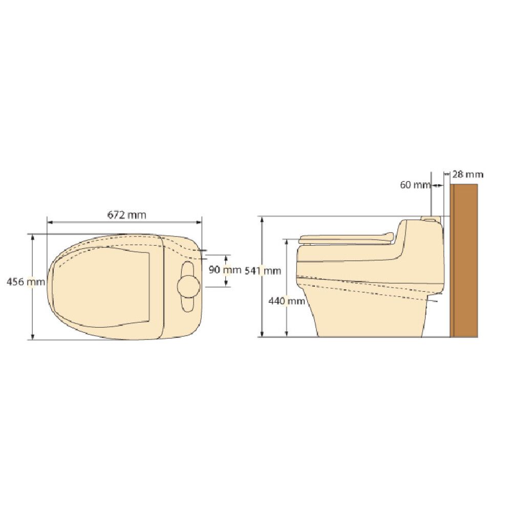 Kuivakäymälä erotteleva Separett Villa