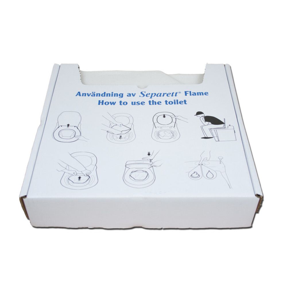 Polttopussit Separett 500 kpl