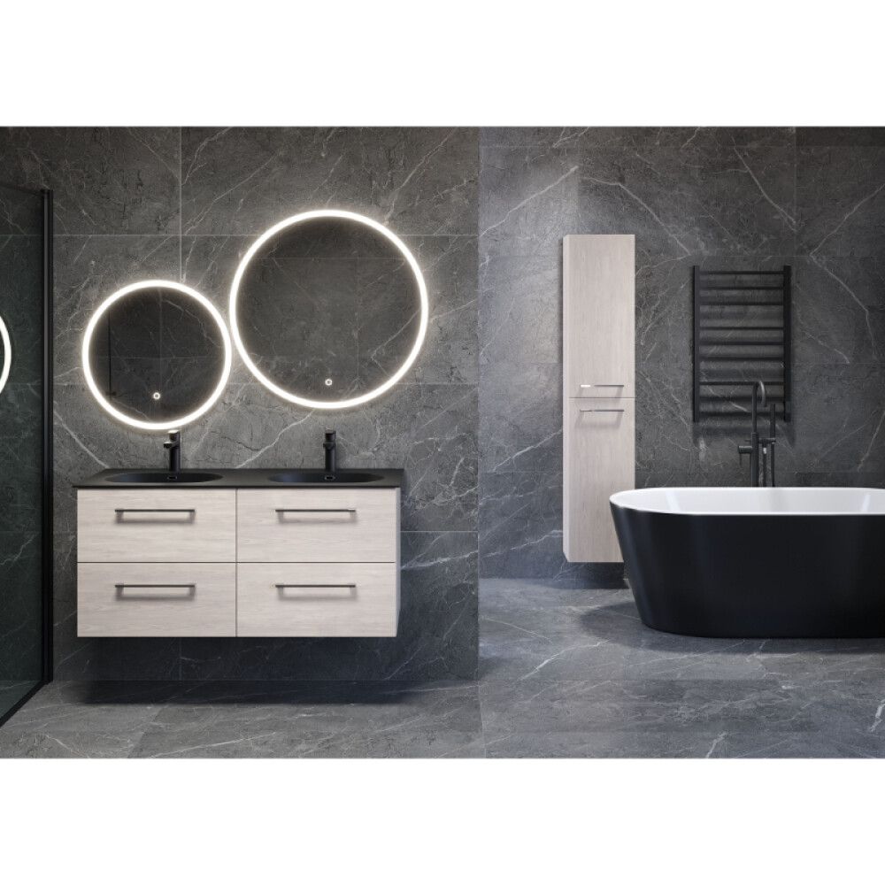 Allaskaappi Camargue Svanholm Full Harmaa puu 60 x 46 x 55 cm