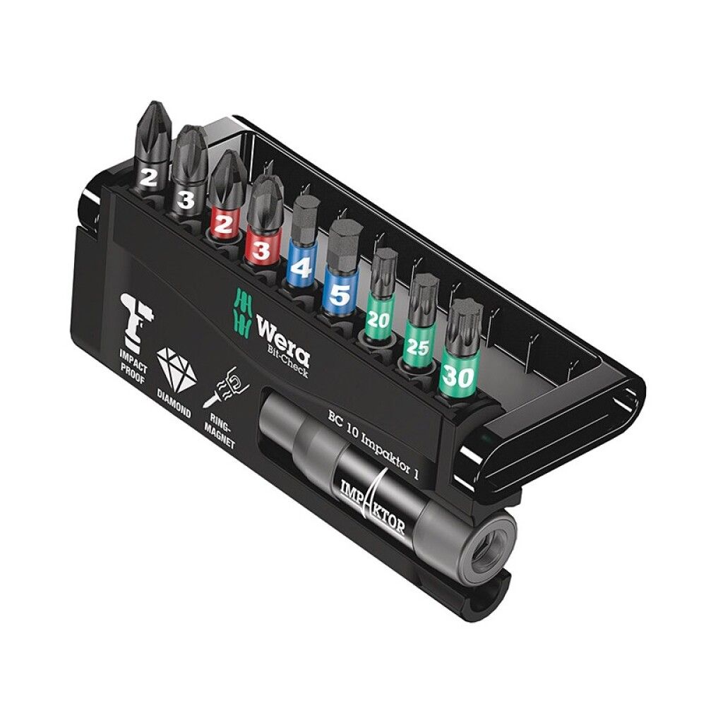 Ruuvauskärkisarja Wera Impaktor 1 897/4 Imp R