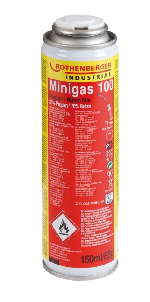 Kaasupullo 100 Rothenberger 150 ml