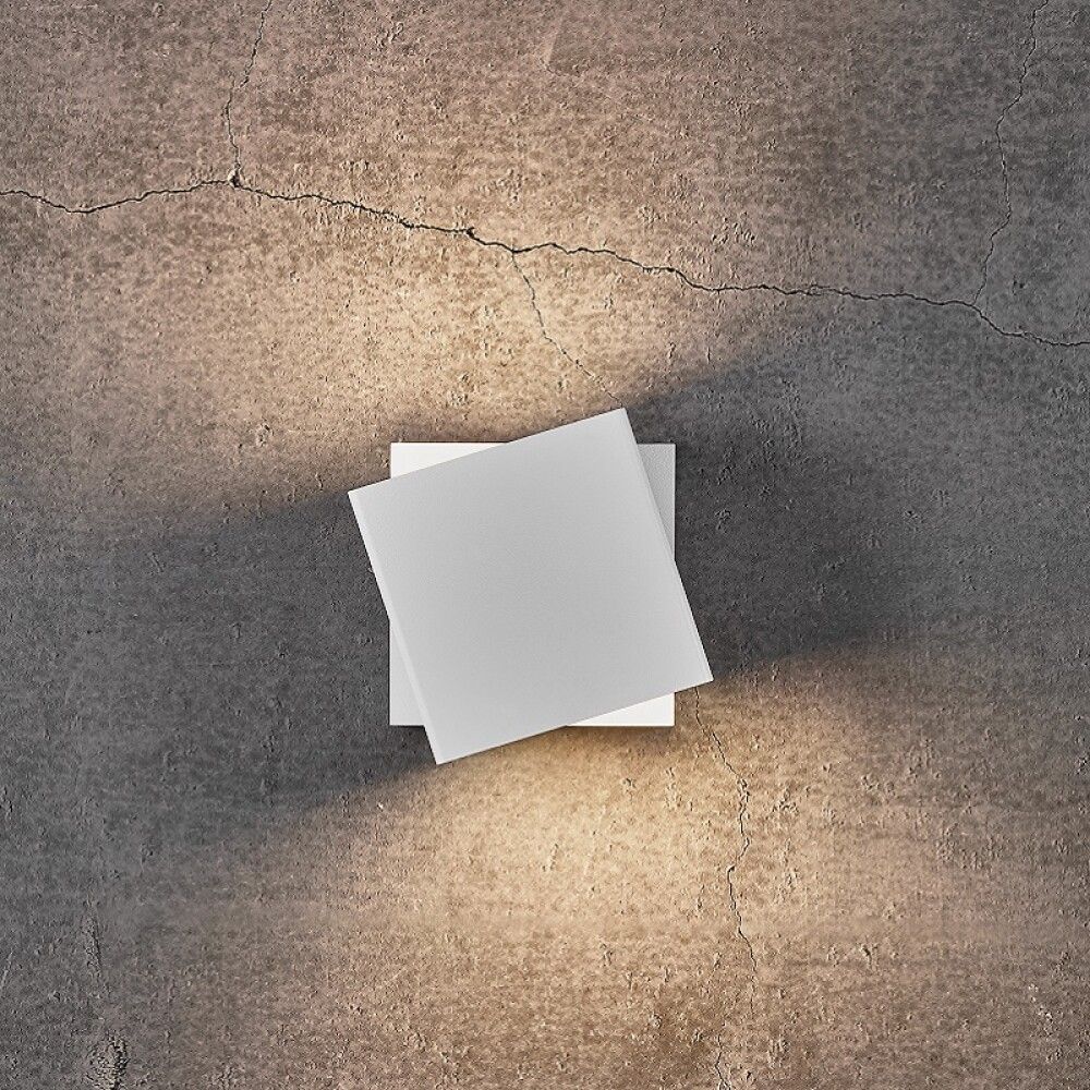 Ulkoseinävalaisin Nordlux Turn Valkoinen