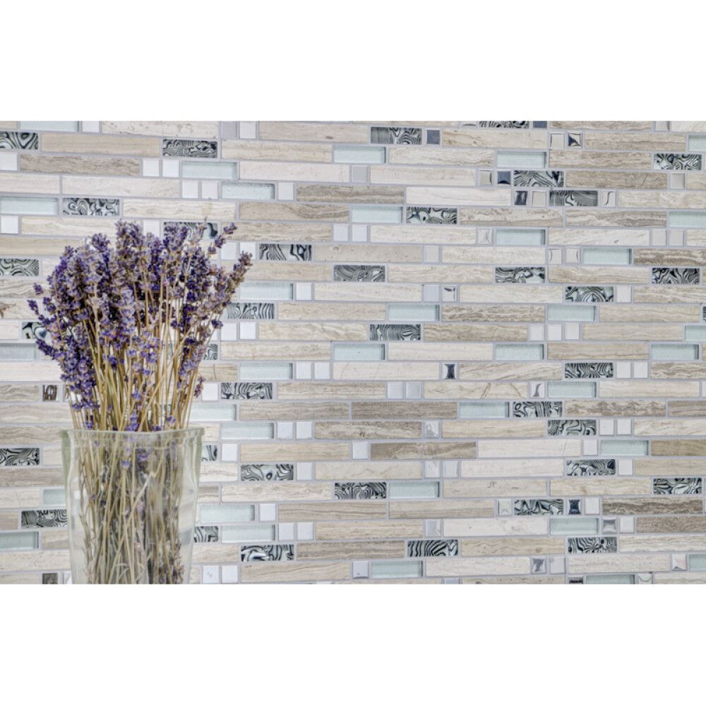 Mosaiikkilaatta Crystal Mix XCM MV818 30 x 30 cm