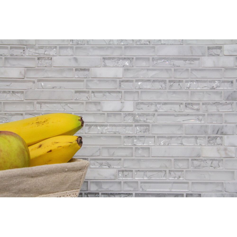 Mosaiikkilaatta XIC V1311 Valkoinen 29,8 x 30,5 cm