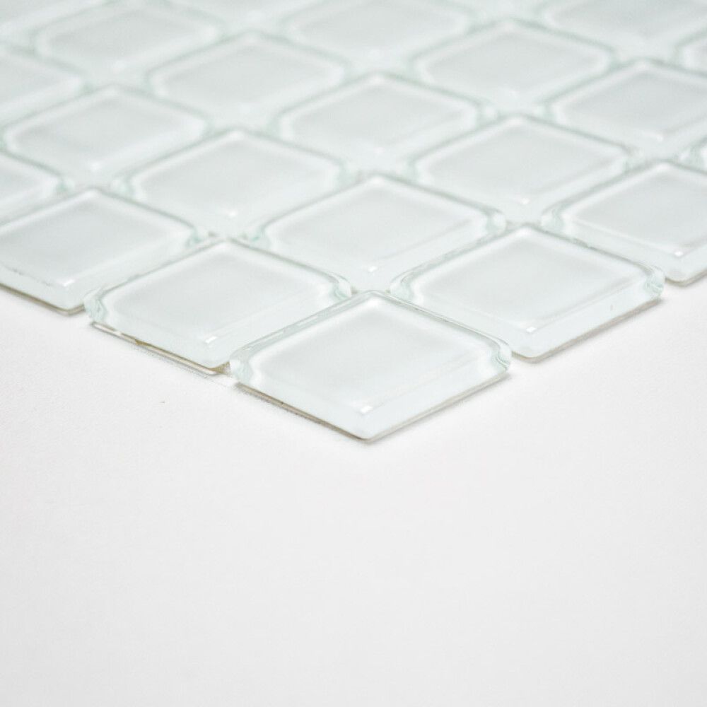 Mosaiikki Crystal Valkoinen