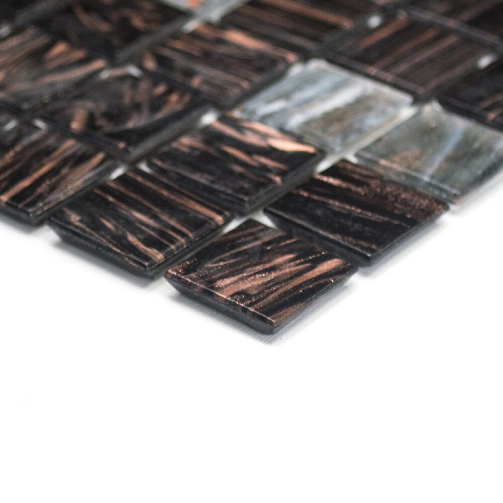 Mosaiikki Goldensilk Tummanharmaa