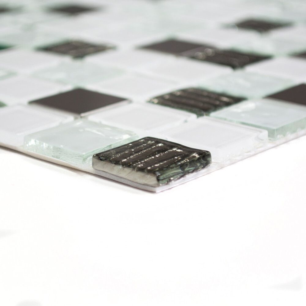 Tarramosaiikki Valkoinen 30 x 30 kiiltävä