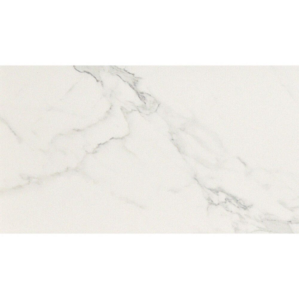 Seinälaatta Palazzo Calcatta kiiltävä valkoinen 30,5 x 56 cm