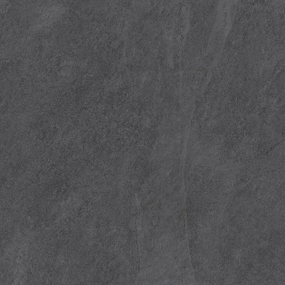 Seinä-/lattialaatta Frassinoro Quartzite musta 60,4 x 60,4 cm