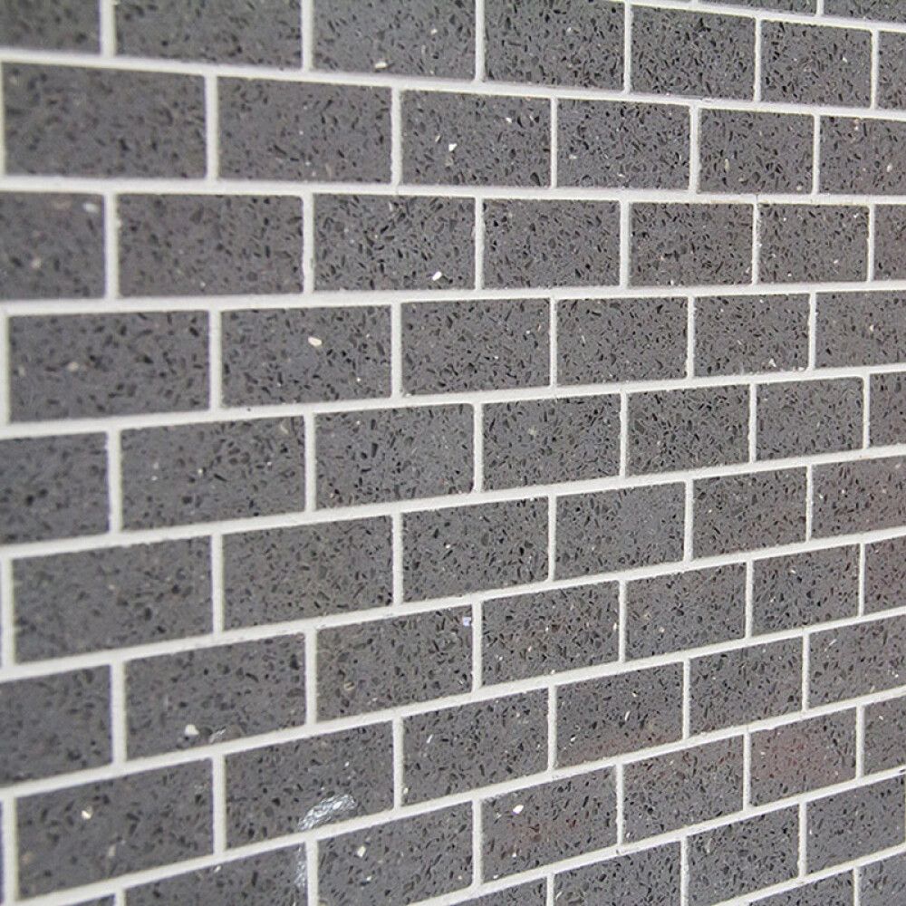 Mosaiikkilaatta Fliesen Brick Artifial harmaa 30 x 30 cm