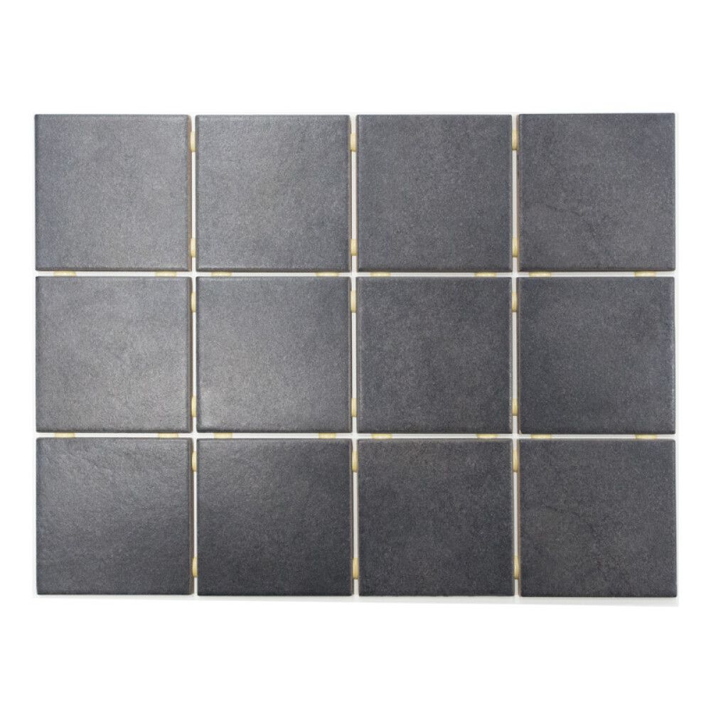 Lattialaatta Easyside musta 10 x 10 cm