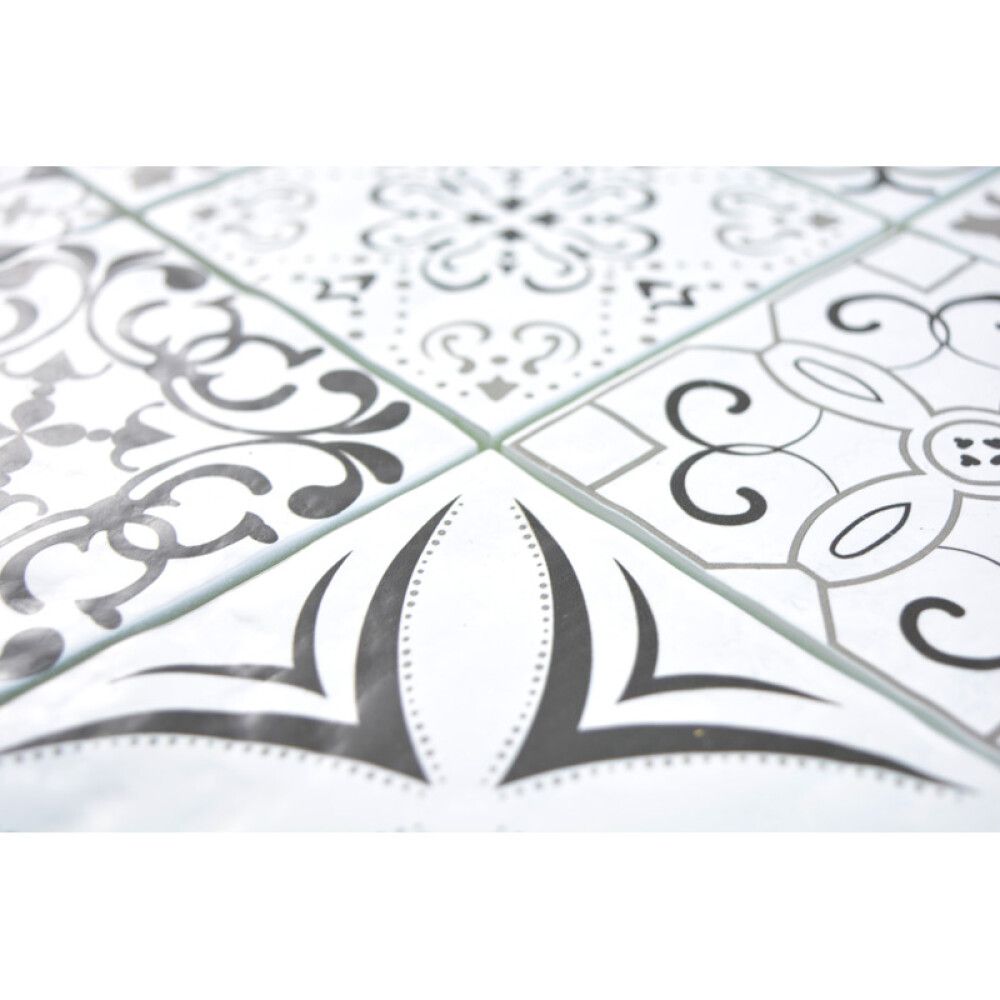 Mosaiikkilaatta XCM 8RBW97 Musta/Valkoinen 30 x 30 cm