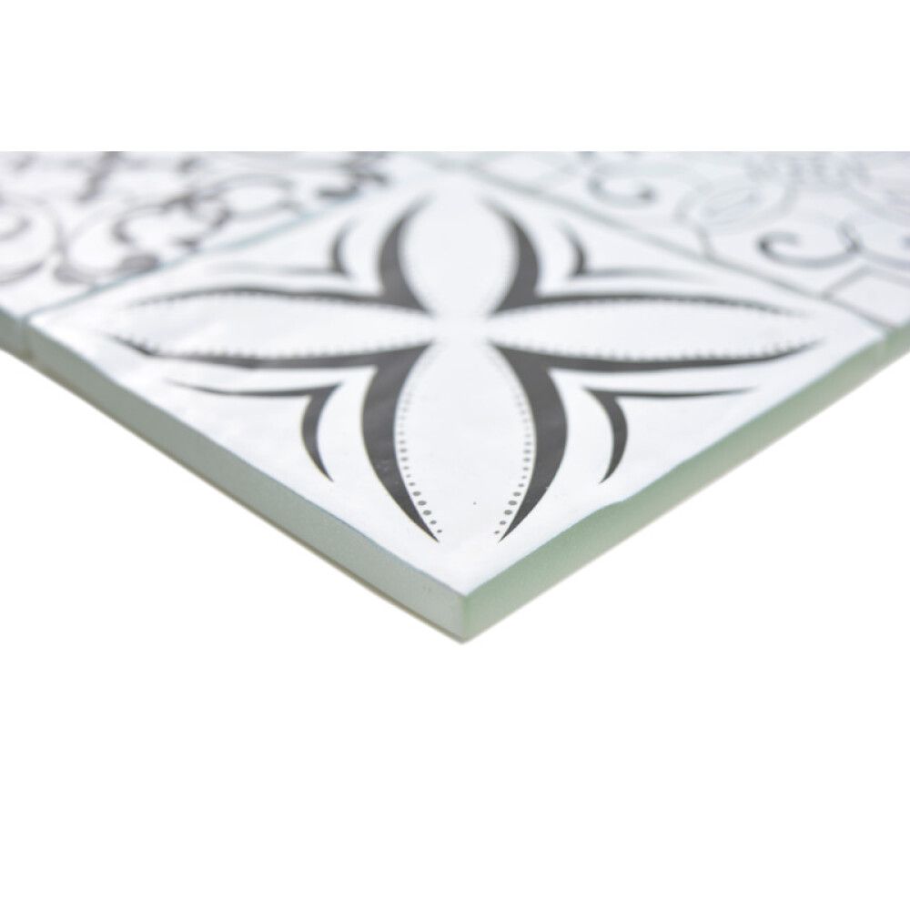 Mosaiikkilaatta XCM 8RBW97 Musta/Valkoinen 30 x 30 cm