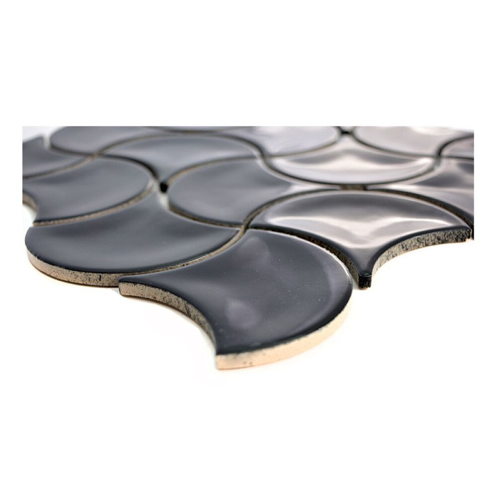 Mosaiikki Wave Musta