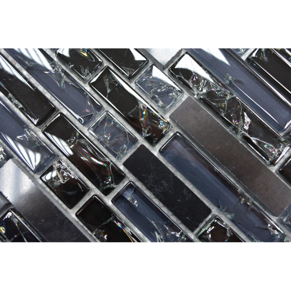 Mosaiikkilaatta XIC V1328 Musta 29,8 x 30,5 cm