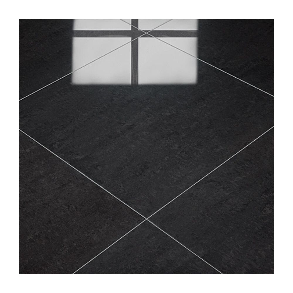Lattialaatta Futura 60 x 60 cm Kiiltävä Musta