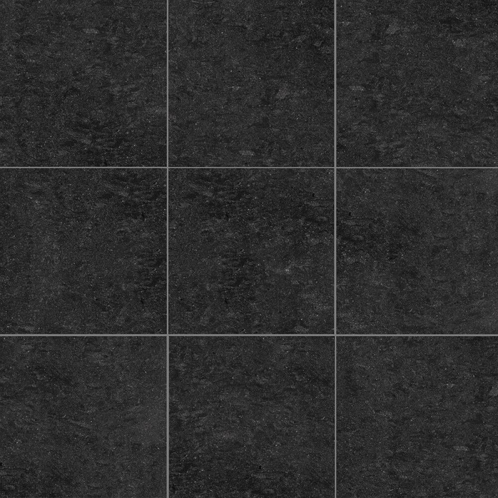 Lattialaatta Futura 60 x 60 cm Kiiltävä Musta