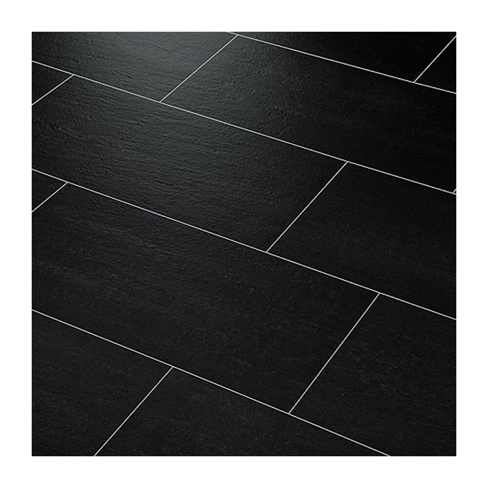 Lattialaatta Futura Rustic Musta 30 x 60 cm