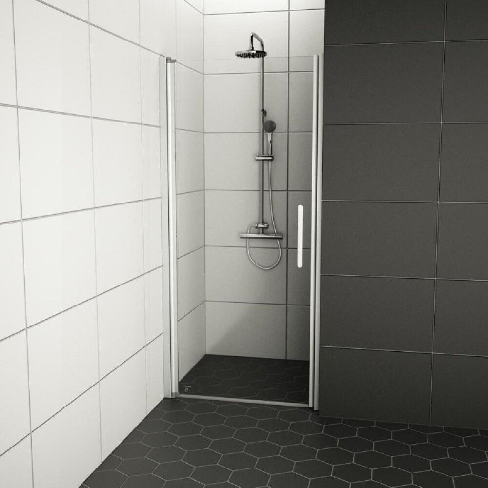 Suihkunurkan magneettiprofiili Camargue Skärgård satiiniharmaa 200 cm