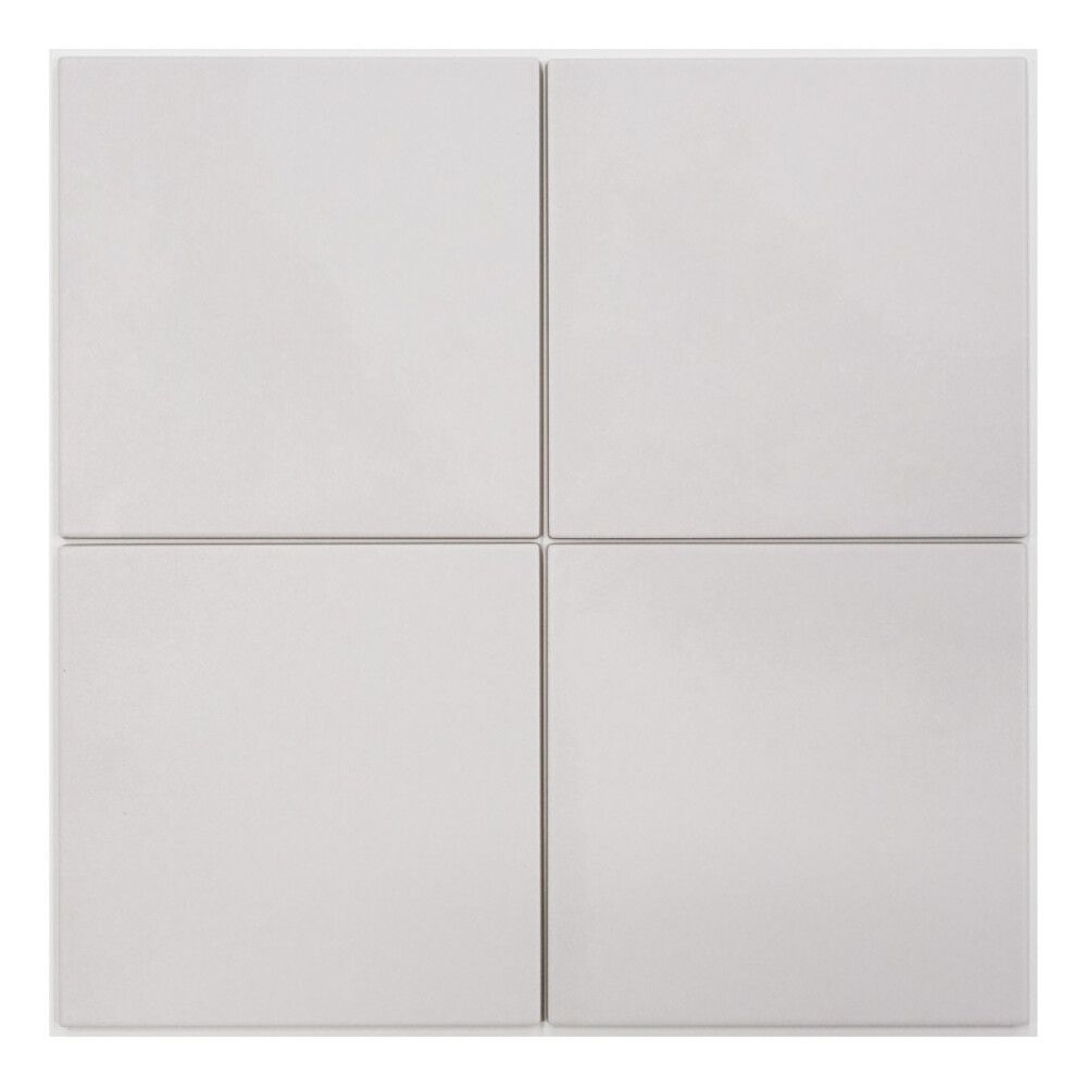 Seinä-/lattialaatta Retro valkoinen 20 x 20 cm