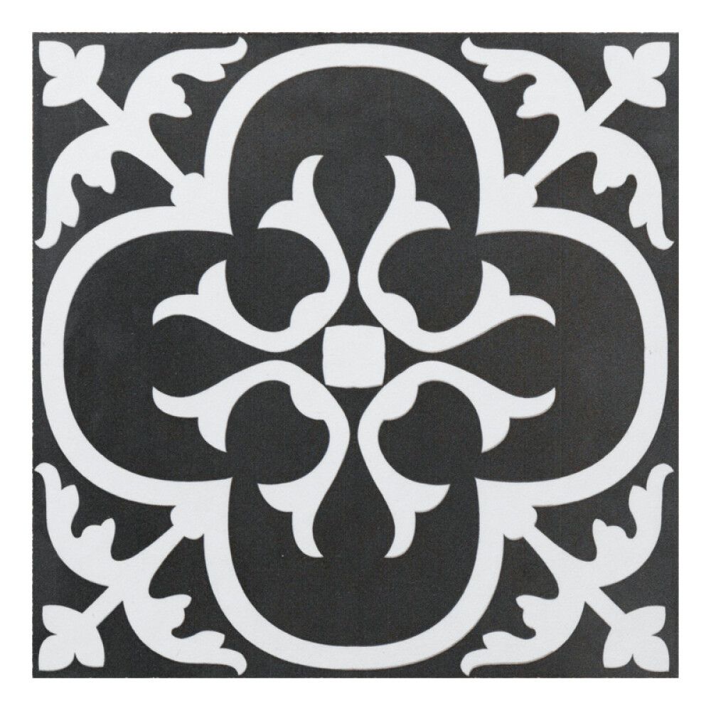 Lattialaatta Retro 20 x 20 cm Floral