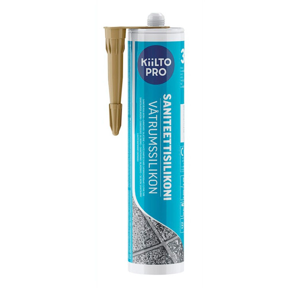 Saniteettisilikoni Kiilto Pro 46 Silver 310 ml