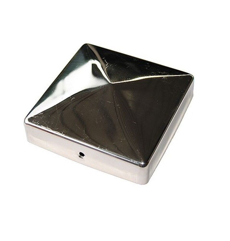 Tolpanhattu ruostumaton 97 x 97 mm