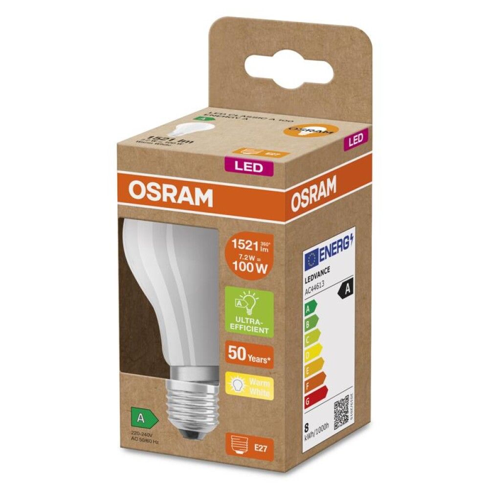 LED-lamppu Osram Energy Efficient CLA E27 1521 lm 3000 K
