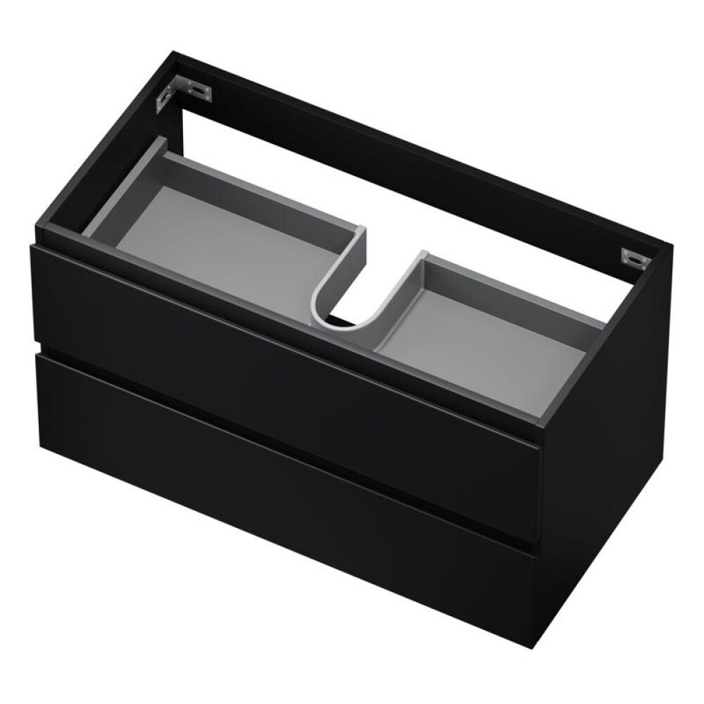 Allaskaappi Riva Camden 90 cm musta