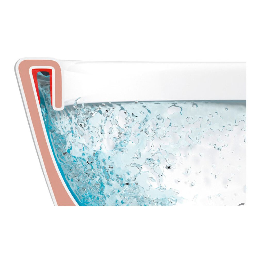 WC-istuin Gustavsberg Nautic 1500 Hygienic Flush S-lukko