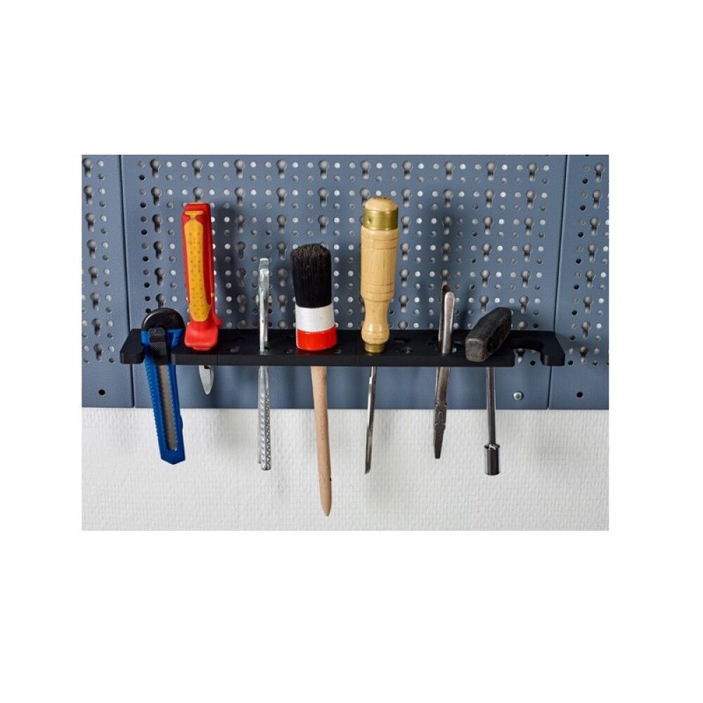 Työkaluteline Küpper Muovi Musta 393 x 70 x 10 mm