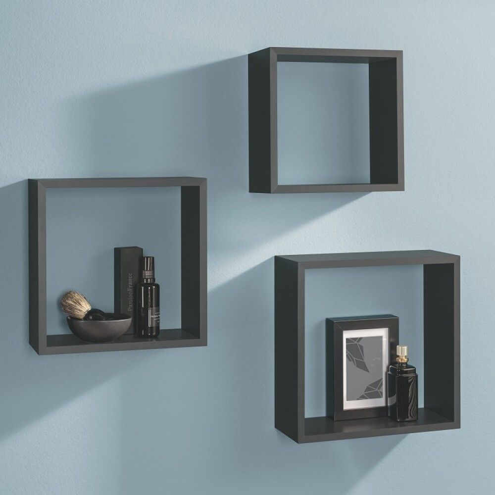 Kuutiohylly Dolle Frame Musta 300 x 300 x 117 mm