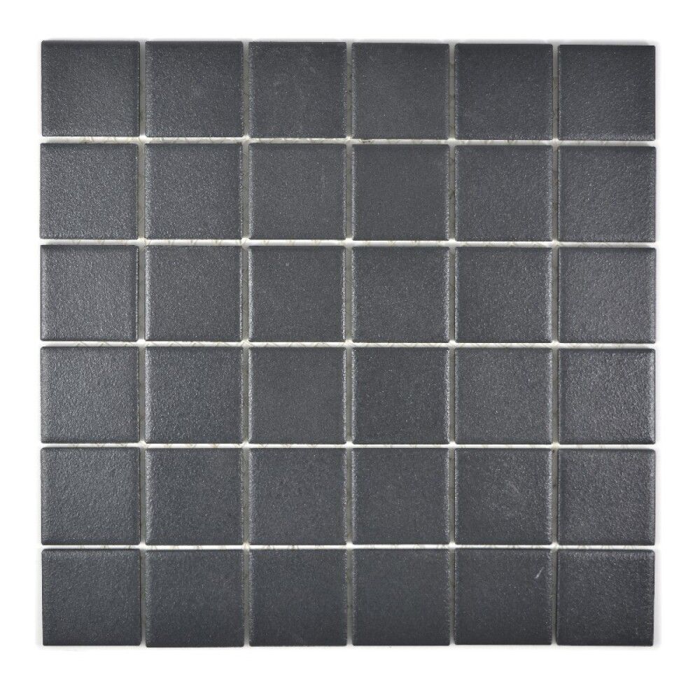Mosaiikki Quadrat musta 30 x 30 cm