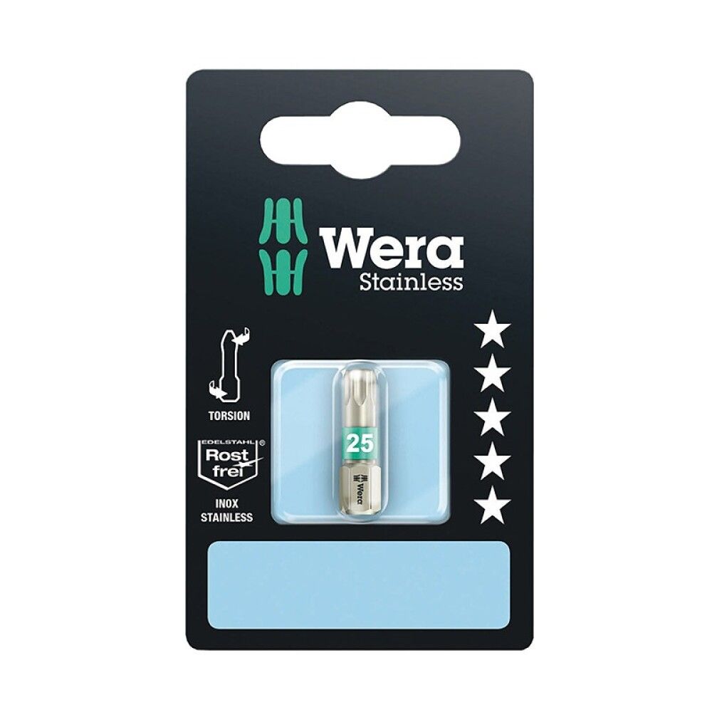 Ruuvauskärki Wera 3867/1 TS TORX TX25 x 25 mm