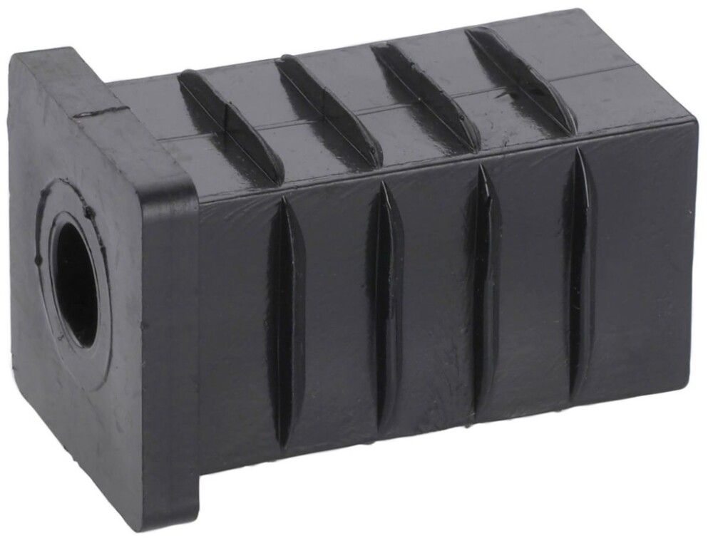 Holkki Musta Muovi 20 x 20 mm Ø 8 mm 2 Kpl