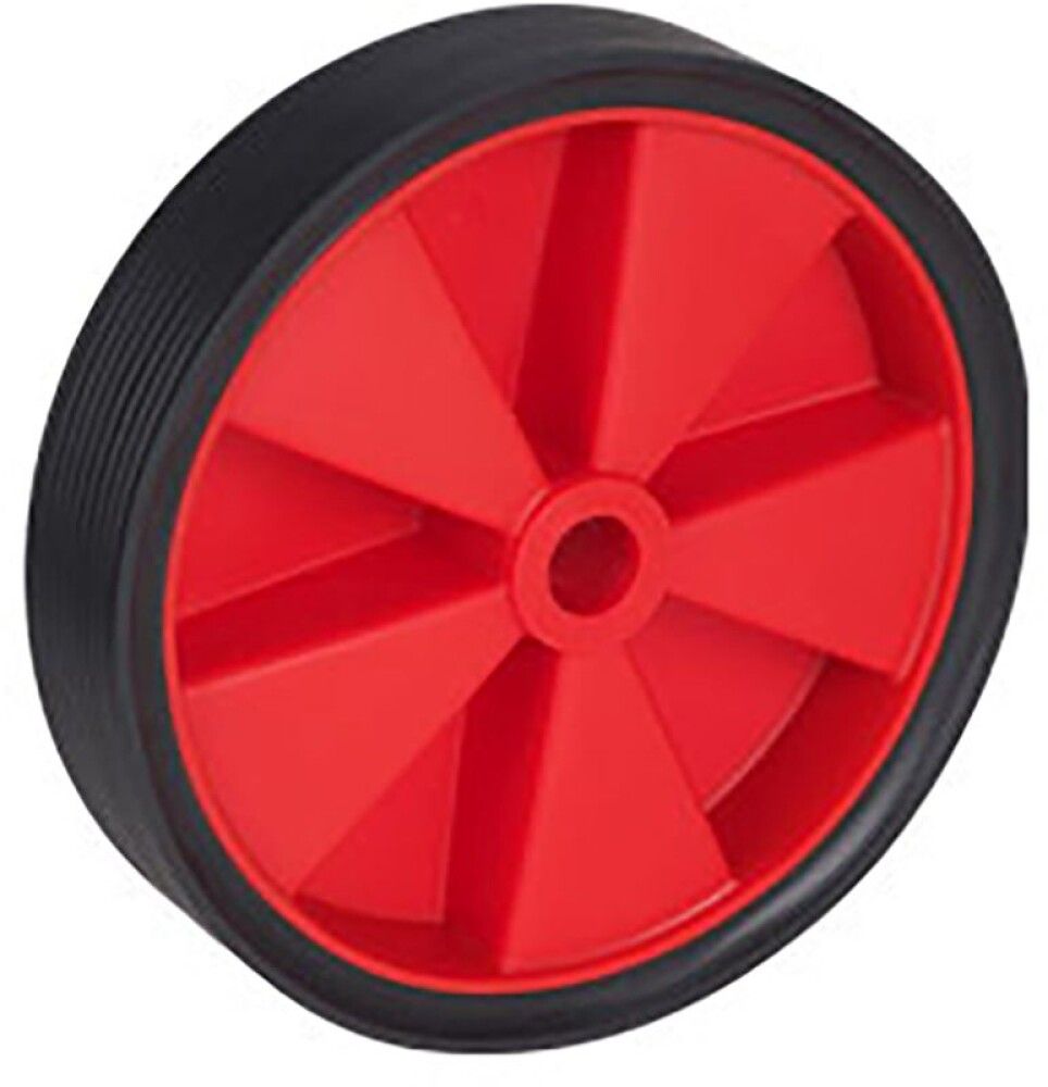 Rengas Musta/Punainen PVC 200 x 42 mm