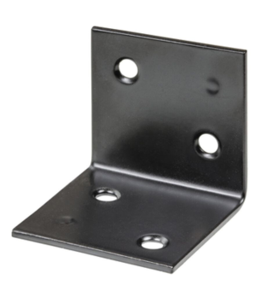 Kulmarauta leveä 50 x 50 mm musta