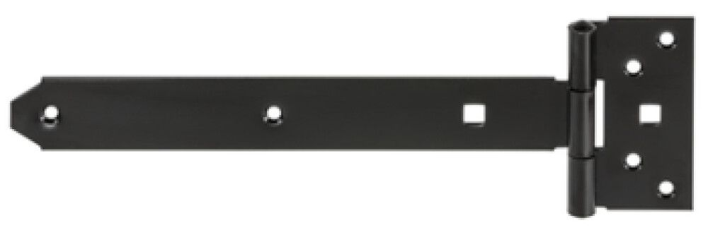 T-sarana 400 x 38 mm musta