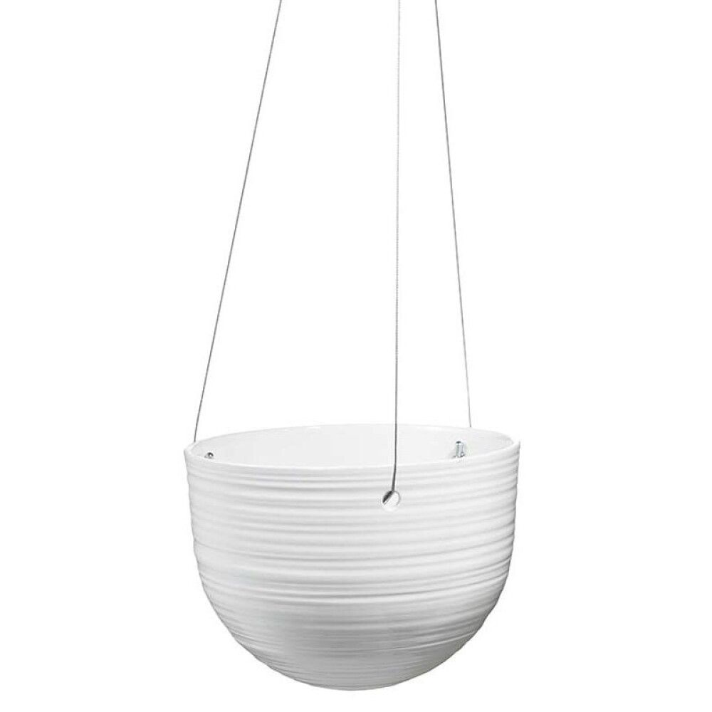 Amppeliruukku Bergamo 18 cm valkoinen