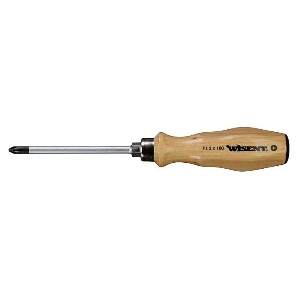 Ruuvimeisseli Wisent puu/metalli PZ 2 x 100 mm