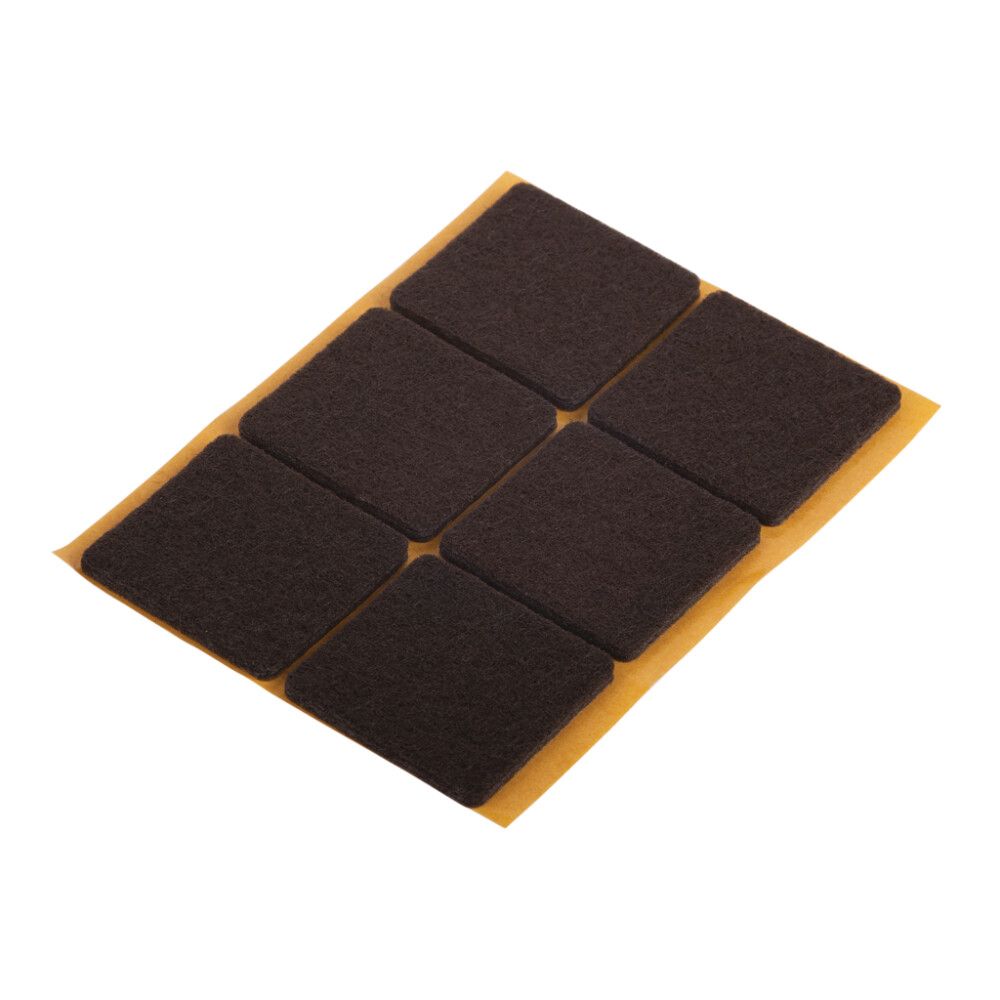 Huopatassu Fix-o-moll 32 x 32 mm ruskea 6 kpl