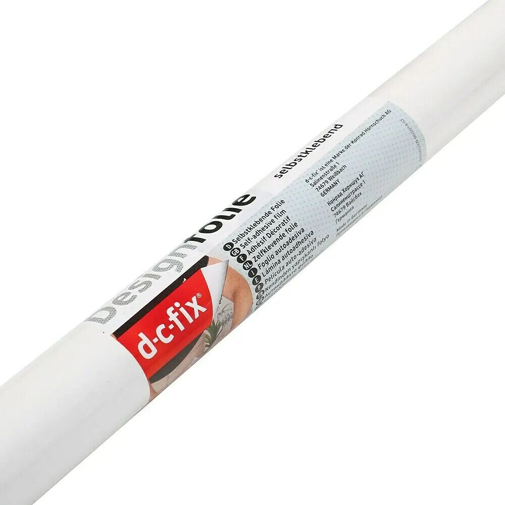 Kontaktimuovi D-C-Fix Valkoinen Kiiltävä 90 x 210 cm